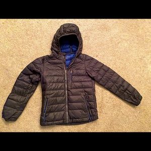 LL Bean kids Ultralight 650 down jacket size 8